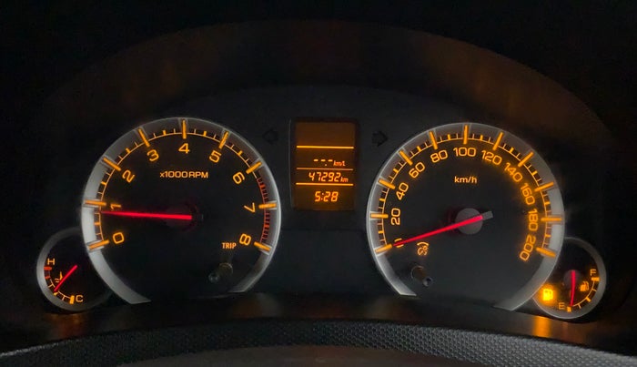 2013 Maruti Swift Dzire VXI, Petrol, Manual, 47,406 km, Odometer Image