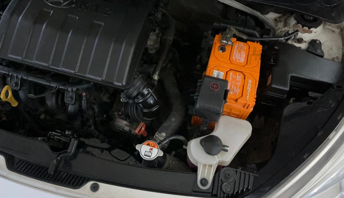 2016 Hyundai Grand i10 MAGNA AT 1.2 KAPPA VTVT, Petrol, Automatic, 17,442 km, Engine View - Left