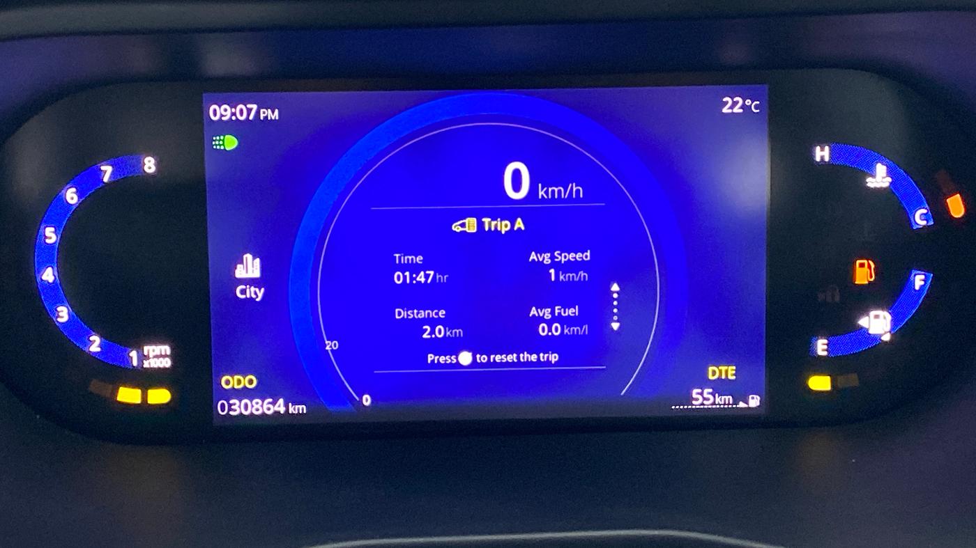 2023 Tata NEXON CREATIVE DUAL TONE 1.2 PETROL, Petrol, Manual, 30,864 km, Odometer Image