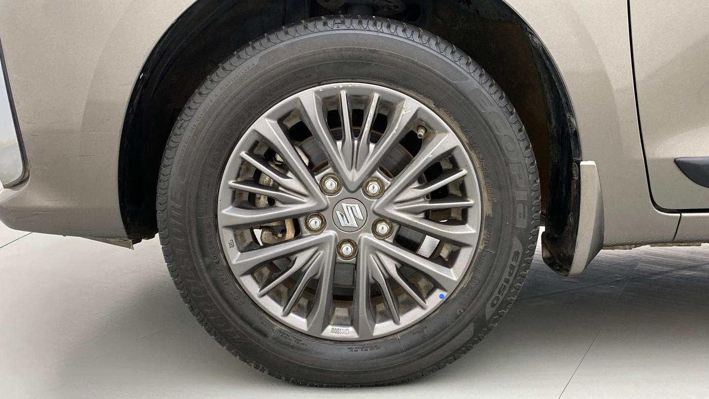 2019 Maruti Ertiga ZXI Plus SHVS, Petrol, Manual, 29,720 km, Left Front Wheel