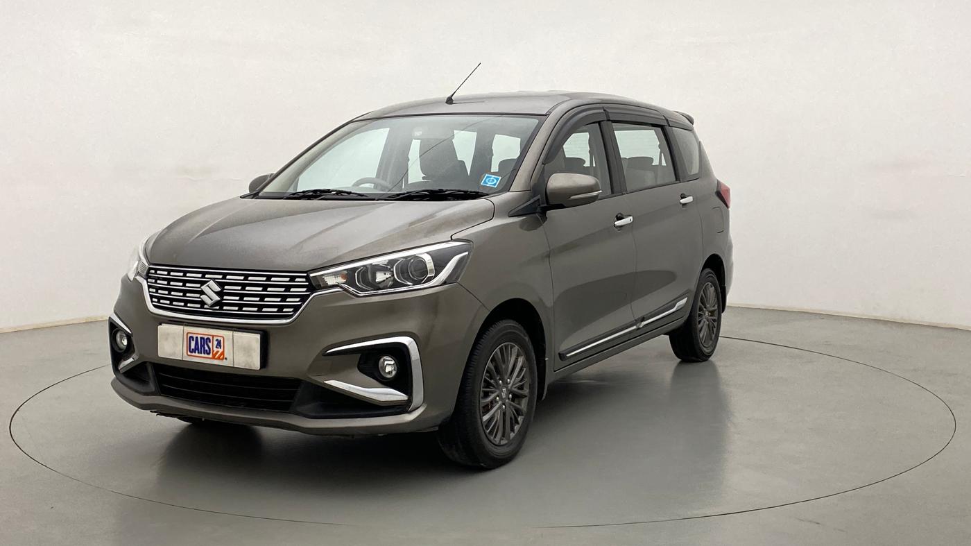 2019 Maruti Ertiga ZXI Plus SHVS, Petrol, Manual, 29,720 km, Left Front Diagonal