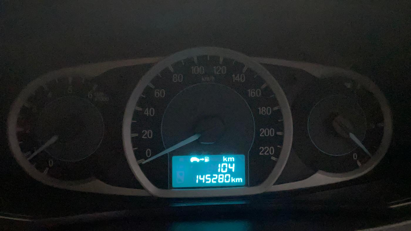 2017 Ford New Figo TREND 1.5L DIESEL, Diesel, Manual, 1,45,279 km, Odometer Image
