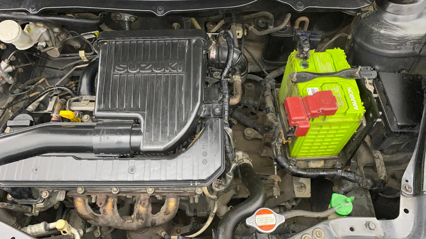 2015 Maruti Swift VXI, Petrol, Manual, 86,175 km, Engine View - Left