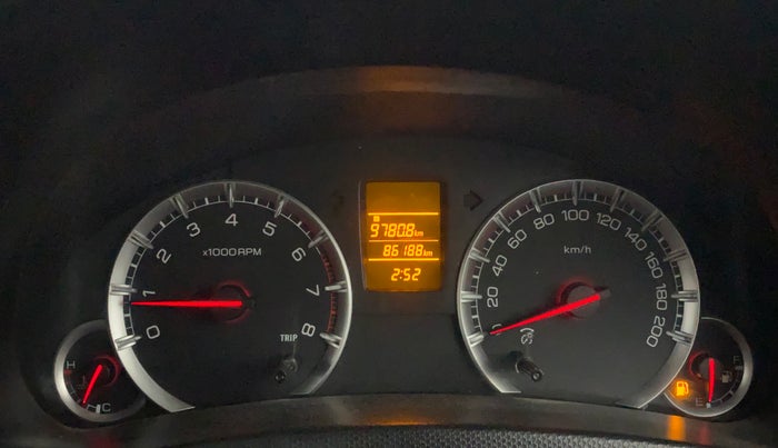 2015 Maruti Swift VXI, Petrol, Manual, 86,175 km, Odometer Image