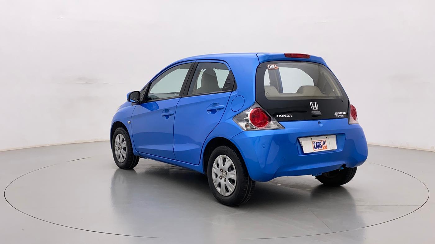2012 Honda Brio S MT, Petrol, Manual, 44,532 km, Left Back Diagonal