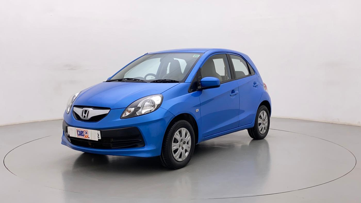 2012 Honda Brio S MT, Petrol, Manual, 44,532 km, Left Front Diagonal