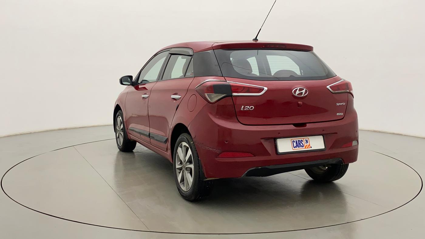 2015 Hyundai Elite i20 SPORTZ 1.2 (O), Petrol, Manual, 59,987 km, Left Back Diagonal