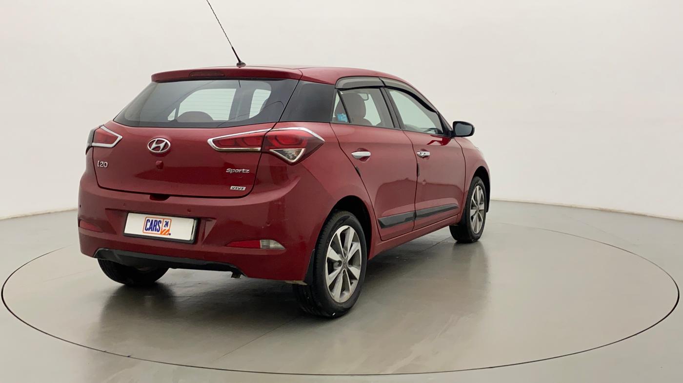 2015 Hyundai Elite i20 SPORTZ 1.2 (O), Petrol, Manual, 59,987 km, Right Back Diagonal