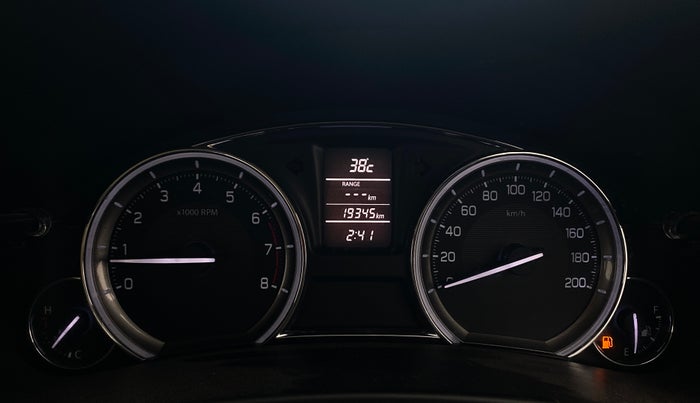 2016 Maruti Ciaz ZXI, Petrol, Manual, 19,342 km, Odometer Image