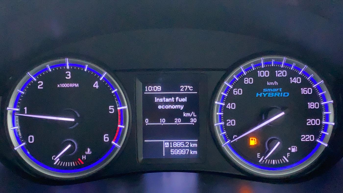 2017 Maruti S Cross ZETA SHVS, Diesel, Manual, 60,178 km, Odometer View