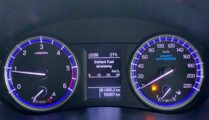 2017 Maruti S Cross ZETA SHVS, Diesel, Manual, 60,178 km, Odometer View