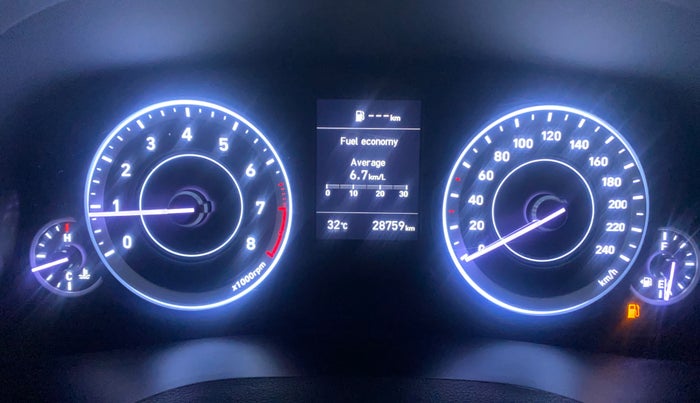 2022 Hyundai Creta EX 1.5 PETROL, Petrol, Manual, 28,753 km, Odometer Image