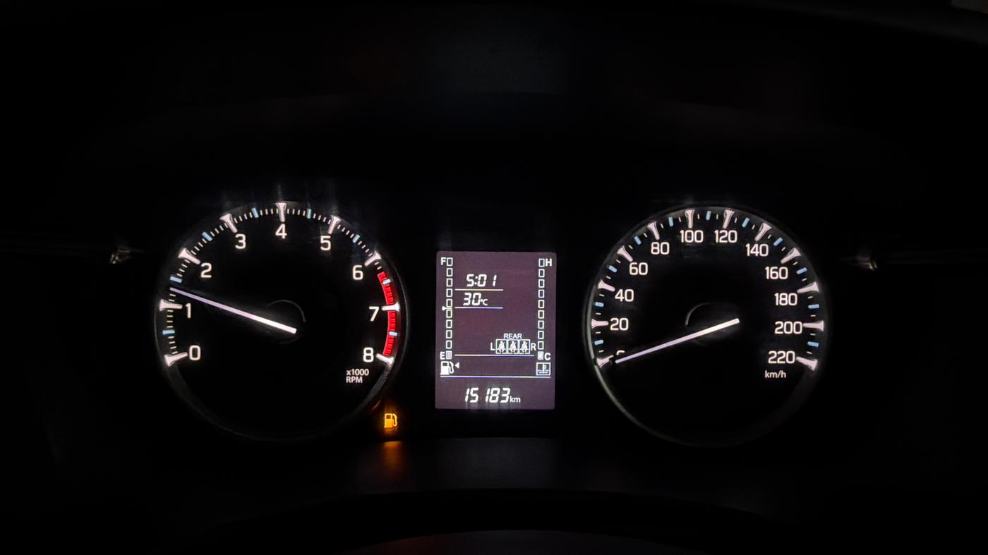 2025 Maruti FRONX DELTA PLUS 1.2MT, Petrol, Manual, 15,153 km, Odometer Image