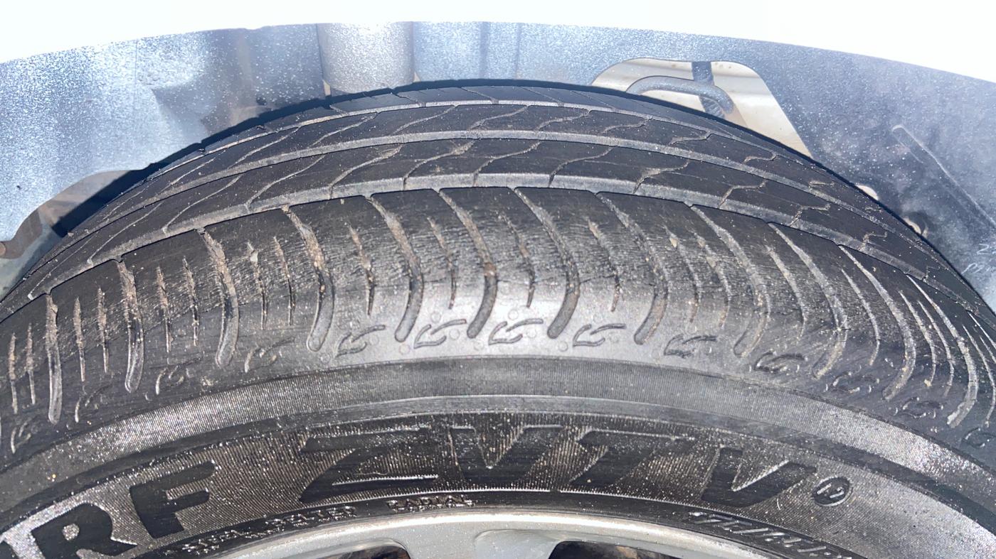 2019 Ford New Figo TITANIUM 1.2 PETROL MT, Petrol, Manual, 57,911 km, Right Rear Tyre Tread