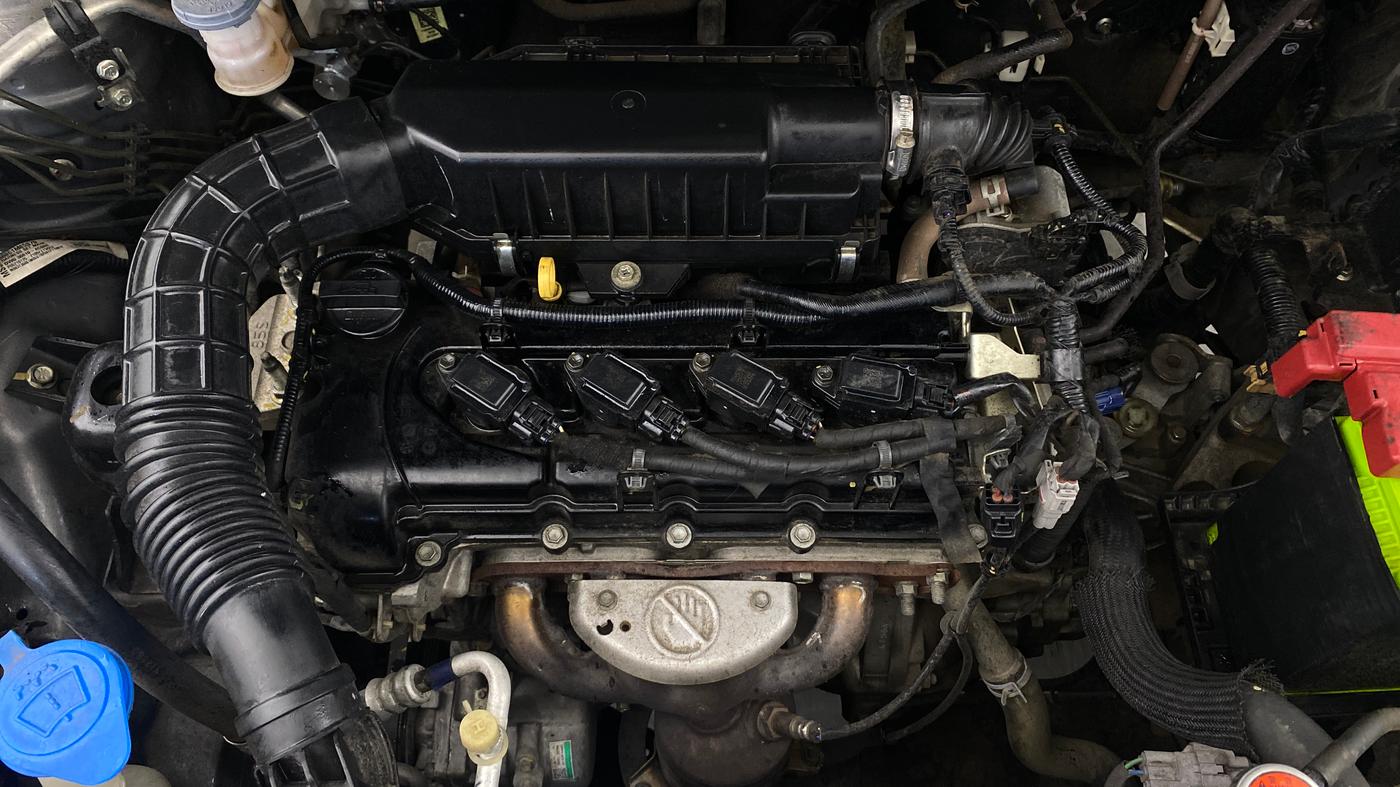 2021 Maruti Vitara Brezza LXI, Petrol, Manual, 26,045 km, Engine View