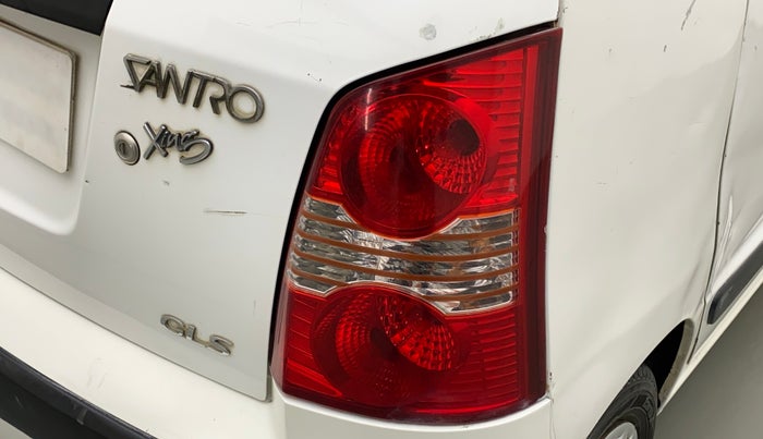 2011 Hyundai Santro Xing GLS, Petrol, Manual, 70,303 km, Right tail light - Reverse gear light not functional