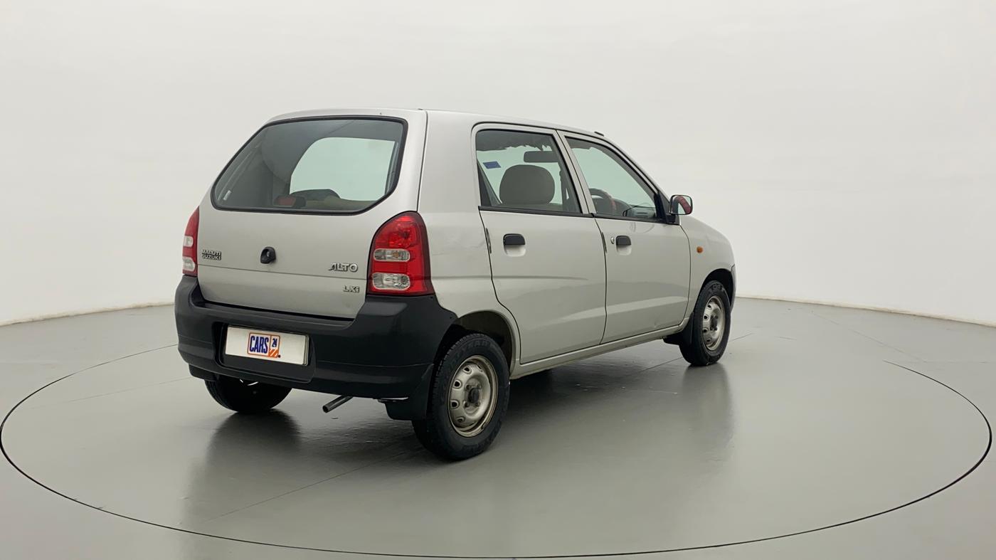 2010 Maruti Alto LXI, Petrol, Manual, 24,884 km, Right Back Diagonal