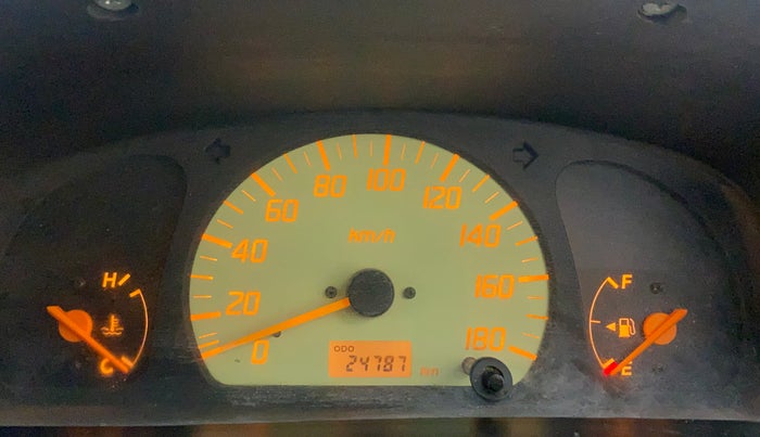 2010 Maruti Alto LXI, Petrol, Manual, 24,884 km, Odometer Image