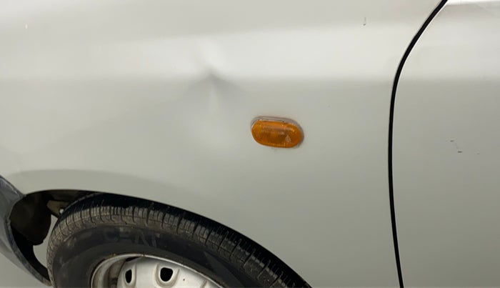 2010 Maruti Alto LXI, Petrol, Manual, 24,884 km, Left fender - Slightly dented