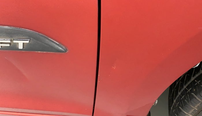 2013 Maruti Swift VXI, Petrol, Manual, 85,210 km, Right fender - Slightly dented