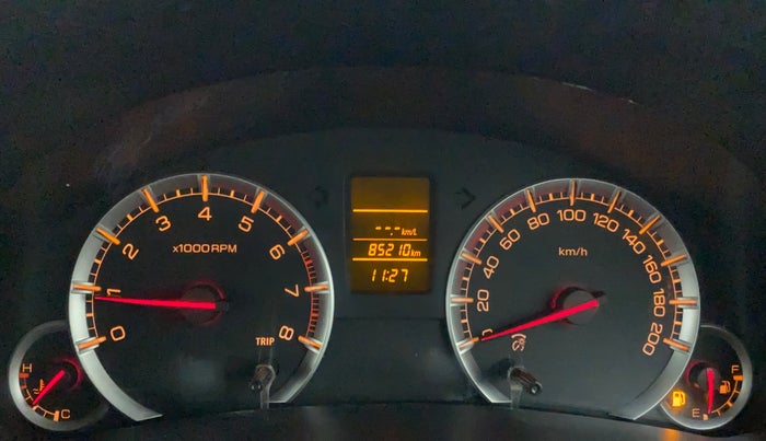 2013 Maruti Swift VXI, Petrol, Manual, 85,210 km, Odometer Image