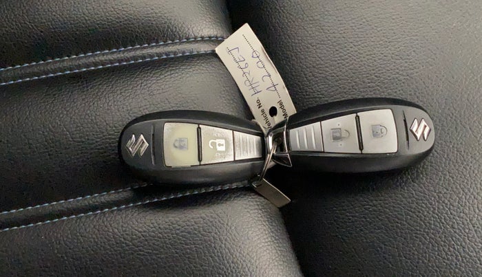 2020 Maruti Vitara Brezza ZXI PLUS, Petrol, Manual, 94,307 km, Key Close Up