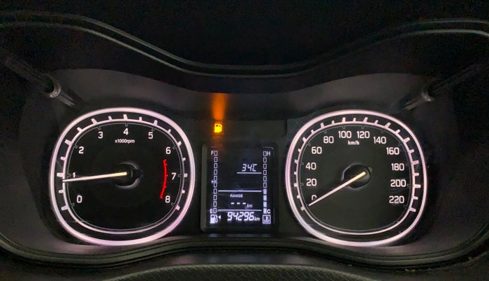 2020 Maruti Vitara Brezza ZXI PLUS, Petrol, Manual, 94,307 km, Odometer Image
