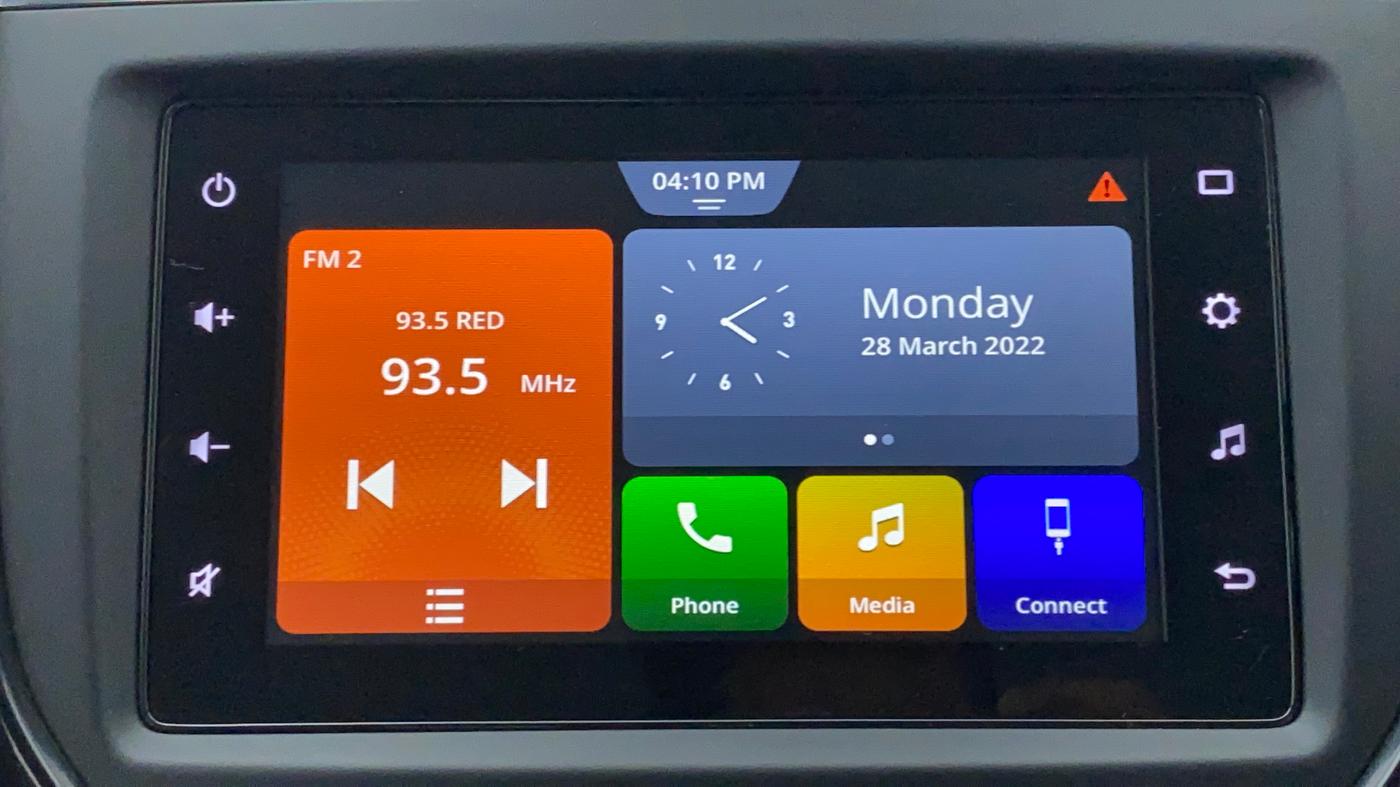 2021 Maruti Vitara Brezza ZXI, Petrol, Manual, 6,055 km, Infotainment System