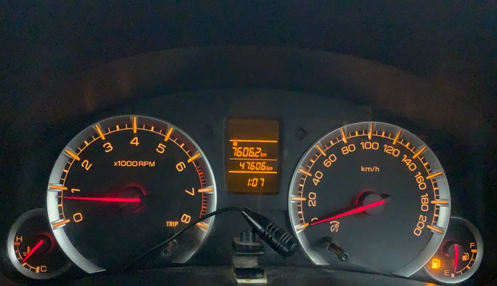 2015 Maruti Swift VXI, Petrol, Manual, 47,606 km, Odometer Image