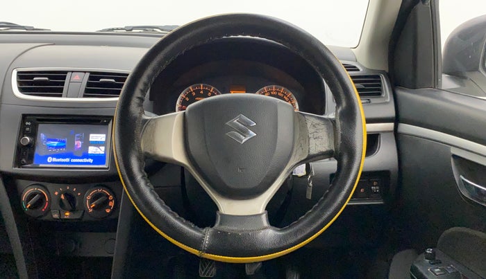 2015 Maruti Swift VXI, Petrol, Manual, 47,606 km, Steering Wheel Close Up