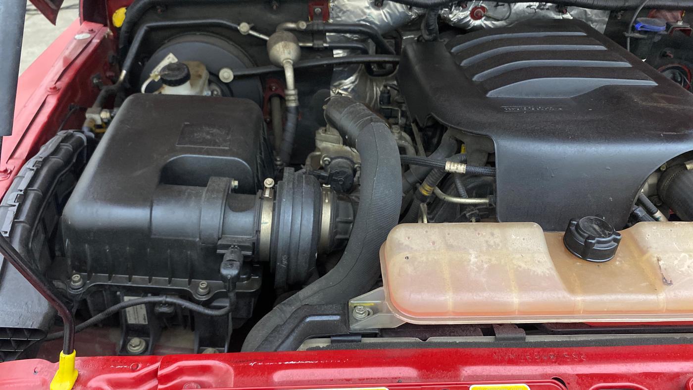 2021 Mahindra Thar LX PETROL HT 4WD AT, Petrol, Automatic, 47,101 km, Engine View - Right