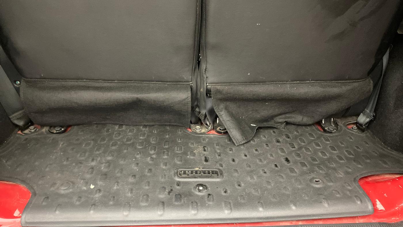 2021 Mahindra Thar LX PETROL HT 4WD AT, Petrol, Automatic, 47,101 km, Boot Inside
