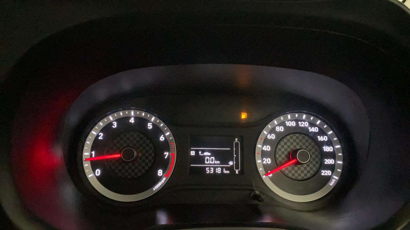 2020 Hyundai AURA S 1.2, Petrol, Manual, 53,139 km, Odometer Image