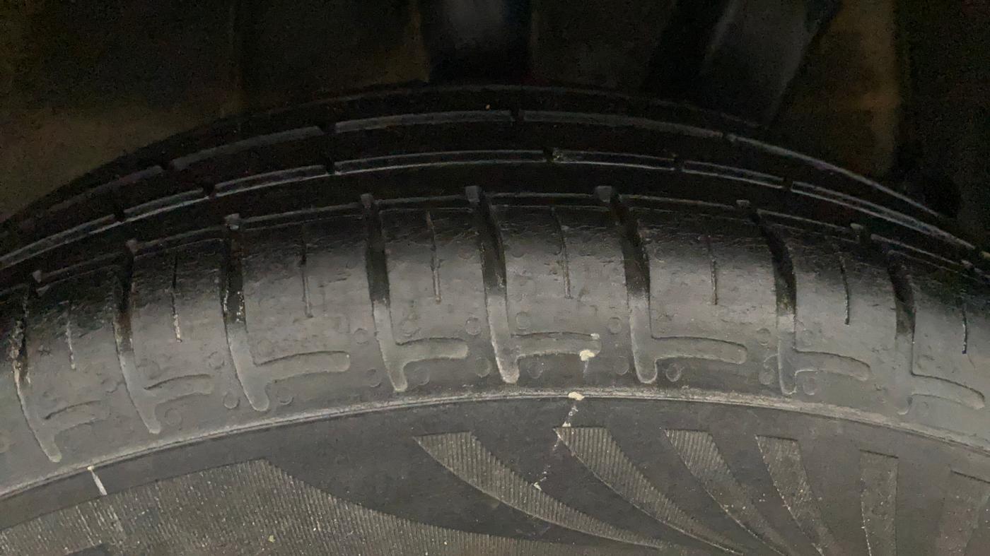 2020 Hyundai AURA S 1.2, Petrol, Manual, 53,139 km, Left Rear Tyre Tread