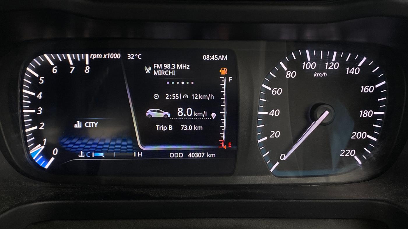 2021 Tata ALTROZ XZ PLUS PETROL DARK EDITION, Petrol, Manual, 40,272 km, Odometer Image