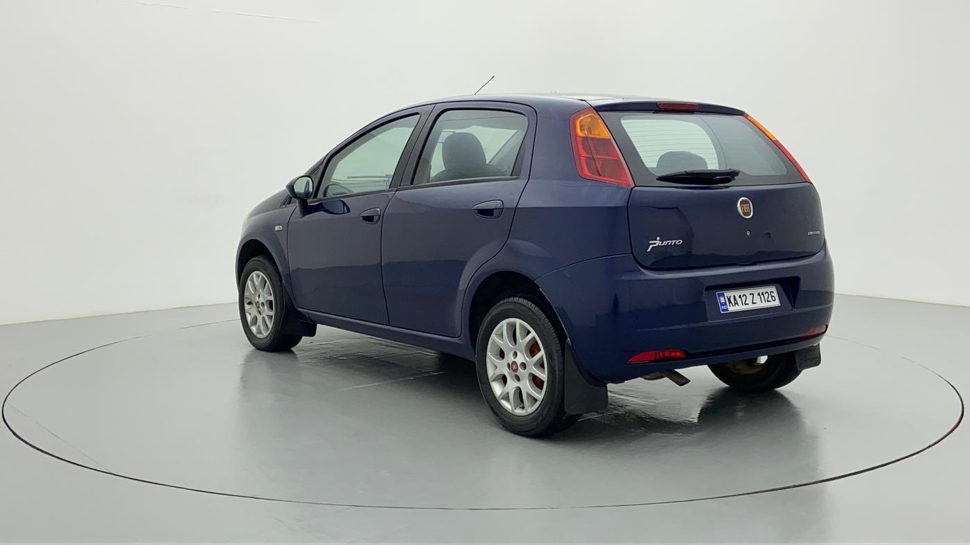 2014 Fiat Grand Punto EMOTION 1.3, Diesel, Manual, 1,27,715 km, Left Back Diagonal