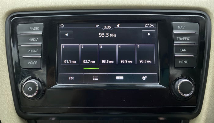 2017 Skoda Octavia 1.8 TSI STYLE PLUS AT, Petrol, Automatic, 64,547 km, Infotainment System