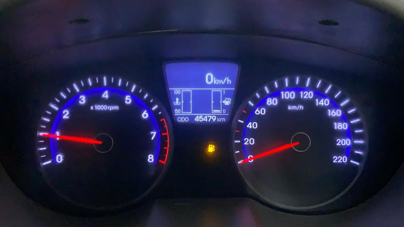 2013 Hyundai i20 ASTA 1.2, Petrol, Manual, 45,473 km, Odometer Image