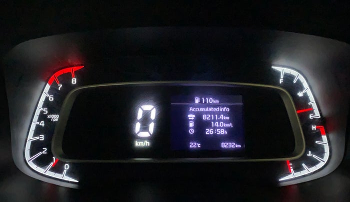2022 KIA SONET HTK PLUS 1.2, Petrol, Manual, 8,231 km, Odometer Image