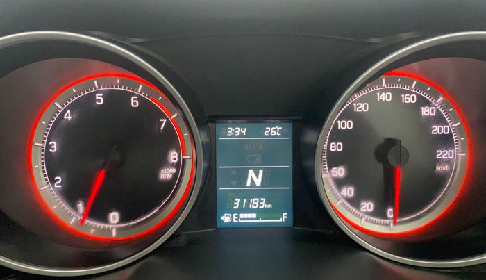 2018 Maruti Swift VXI AMT, Petrol, Automatic, 31,145 km, Odometer Image