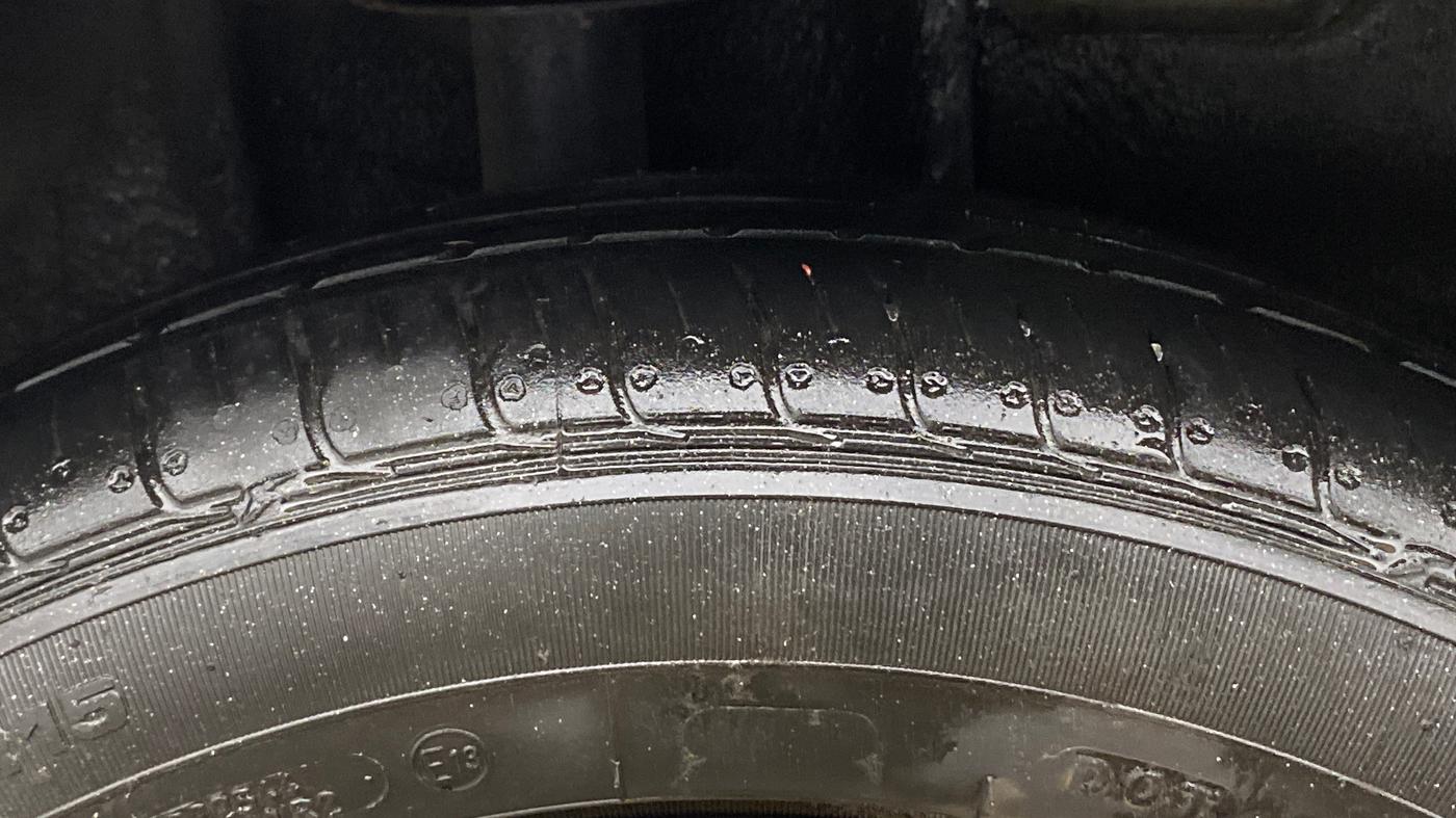 2022 Tata Tiago XZA PLUS PETROL, Petrol, Automatic, 45,404 km, Right Rear Tyre Tread