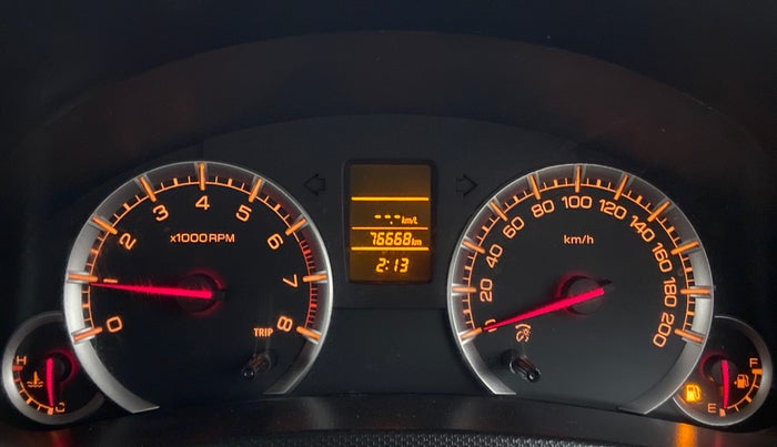 2014 Maruti Swift Dzire VXI, Petrol, Manual, 77,035 km, Odometer Image