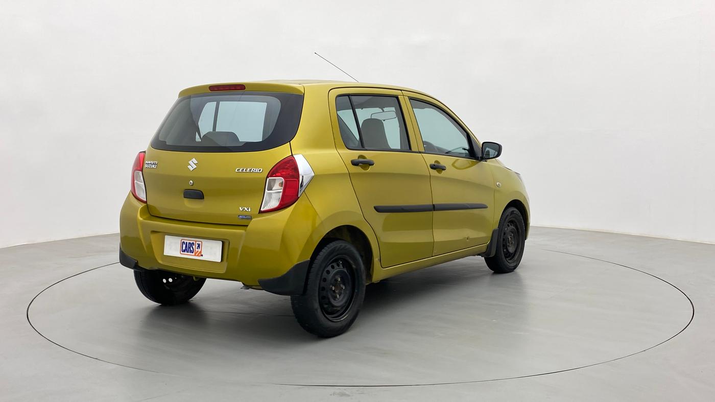 2015 Maruti Celerio VXI AGS, Petrol, Automatic, 45,399 km, Right Back Diagonal