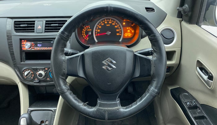 2015 Maruti Celerio VXI AGS, Petrol, Automatic, 45,399 km, Steering Wheel Close Up