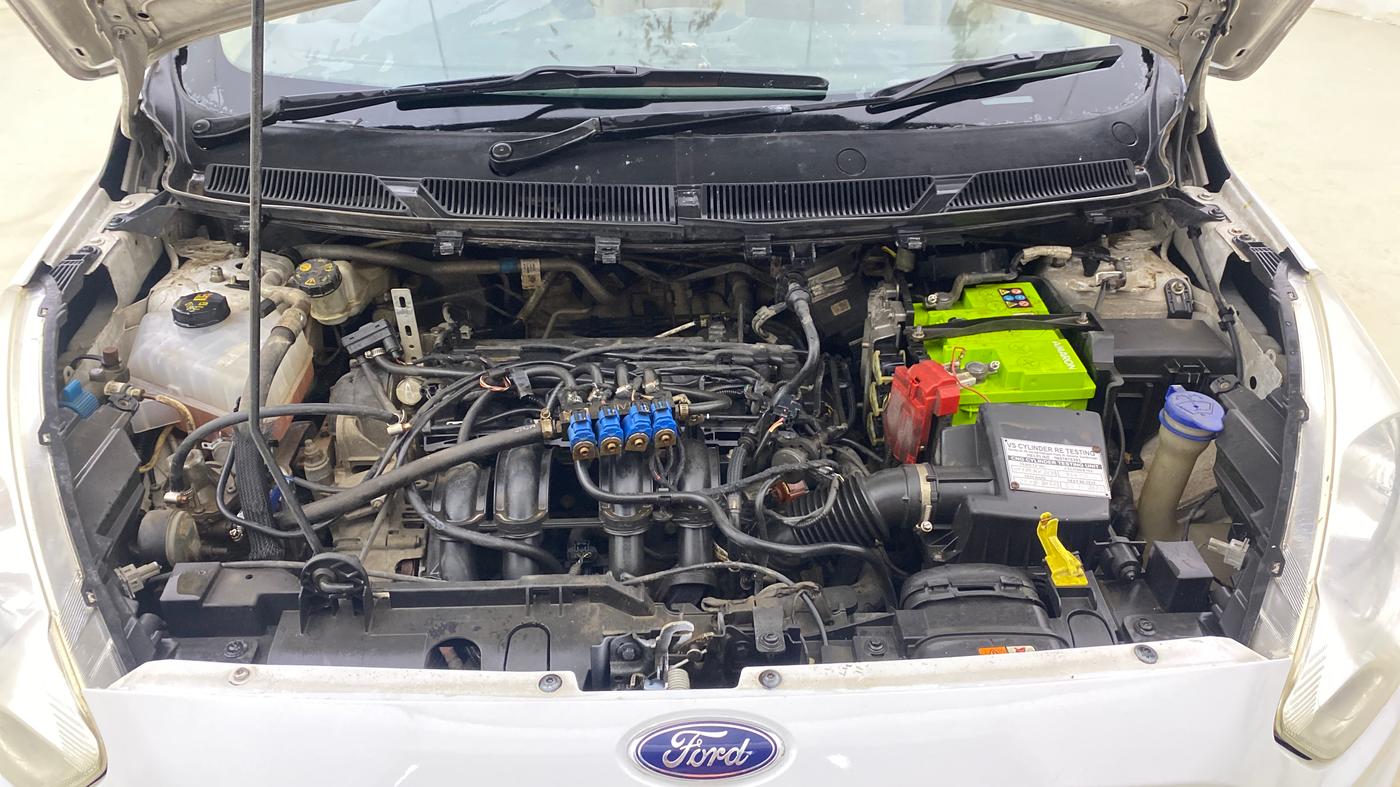 2018 Ford Figo Aspire TITANIUM 1.2 PETROL, CNG, Manual, 1,11,091 km, Engine View