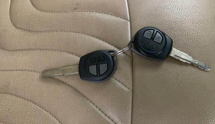 2019 Maruti Ertiga VXI SHVS, Petrol, Manual, 86,939 km, Key Close Up