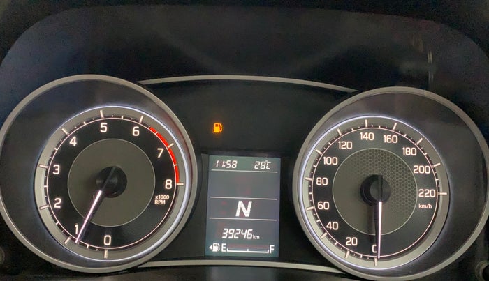 2017 Maruti Dzire VXI AMT, Petrol, Automatic, 39,236 km, Odometer Image