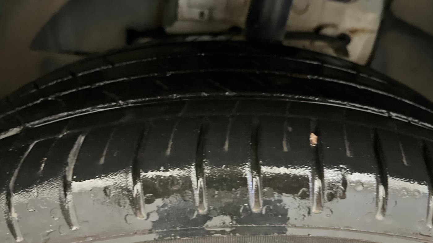 2024 Tata Curvv Accomplished S 1.2 Petrol 6MT, Petrol, Manual, 28,402 km, Left Front Tyre Tread