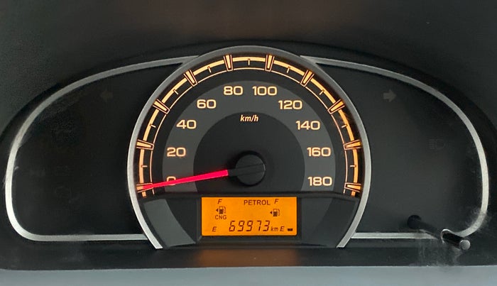 2014 Maruti Alto 800 LXI CNG, CNG, Manual, 70,002 km, Odometer Image