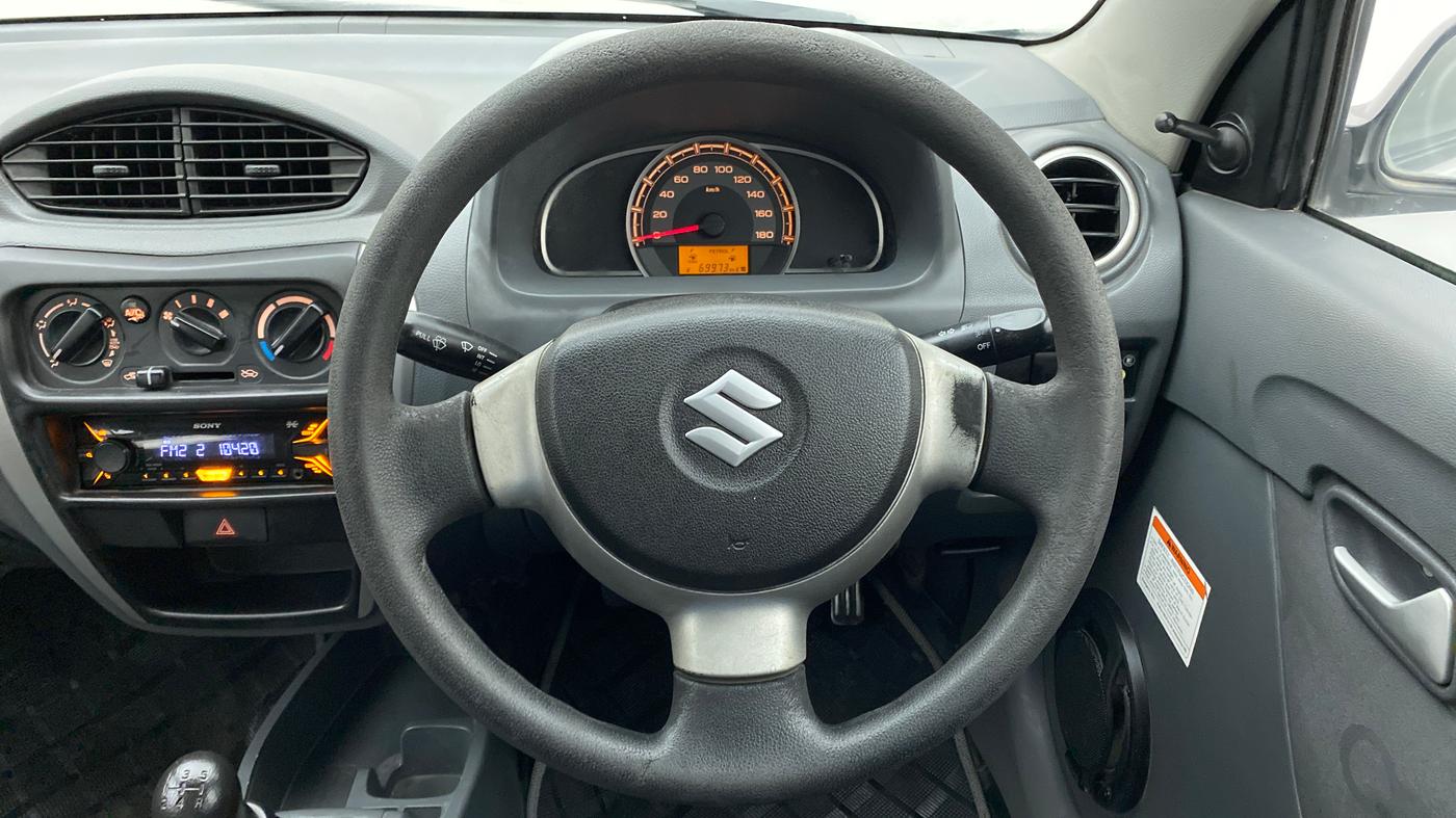 2014 Maruti Alto 800 LXI CNG, CNG, Manual, 70,002 km, Steering Wheel Close Up